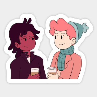 Gary and Marshall Lee Sticker